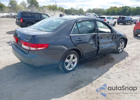 2004 Honda Accord 2.4 Ex из США, поврежденный, VIN 1HGCM56644A172673